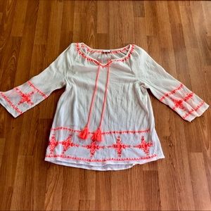 Bohemian Style Pullover Top